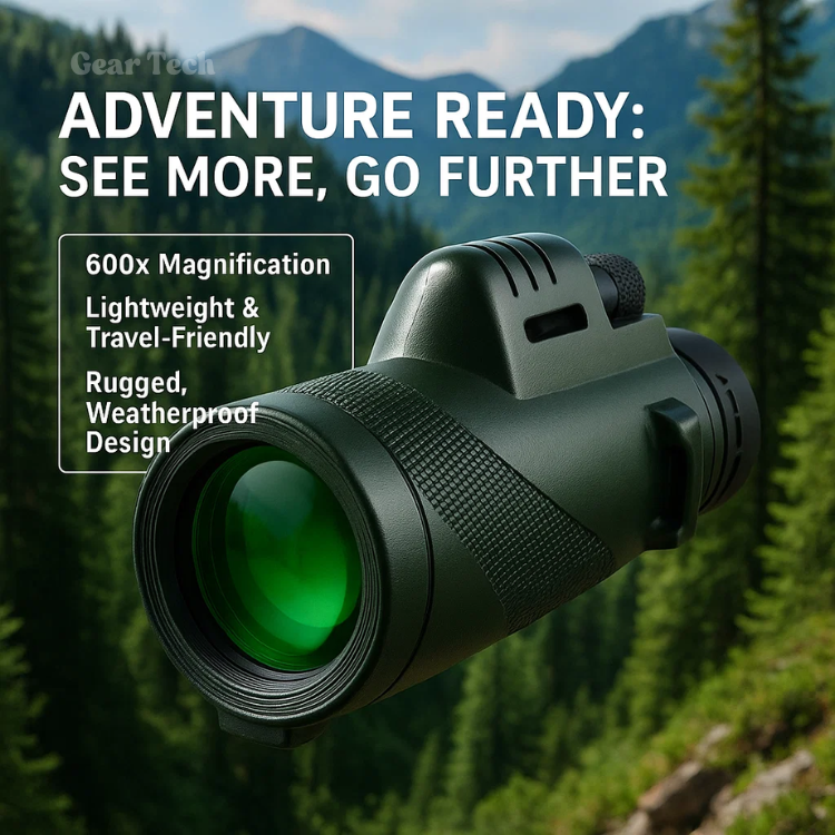 SkyMastery | 600x Compact Telescope with Ultra-Zoom | Lightweight, HD Optics and Ideal for Outdoor Activities
