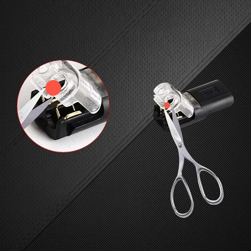 Two-wire connector with locking mechanism