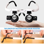 Multifunktionale Vergrößerungsbrille mit 8x, 15x und 23x Zoom