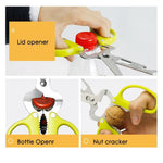 Vielseitige 10-in-1 Multifunktionsschere