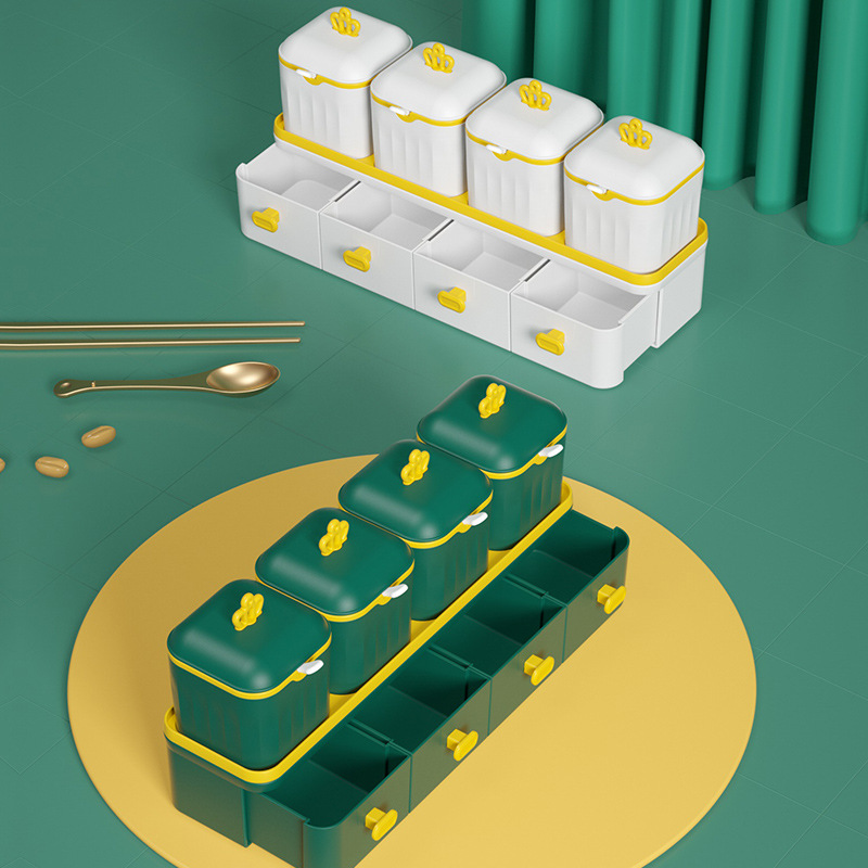 Double Spice Box Set with Drawers