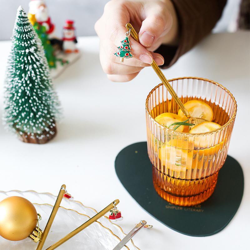 Metal Spoon Gift Set for Home Christmas Decorations
