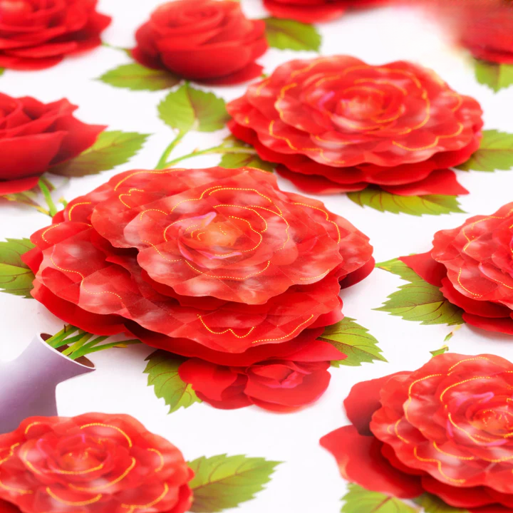 Blumige Wandaufkleber mit Schmetterlingen – Einfache Dekoration