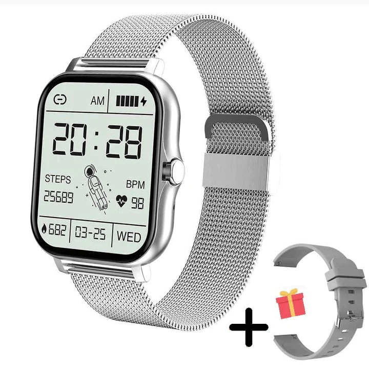 Elegante Damen-Smartwatch mit Gesundheitsüberwachung
