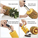 Efficient Pineapple Corer and Slicer