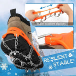 Griffige Winterspikes für sicheren Halt auf Eis und Schnee