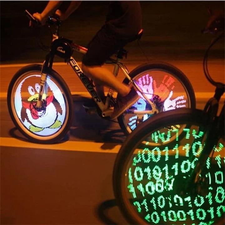 LuminBike | 3D Bicycle Spoke LED Lights