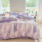 Cozy Plush Duvet Cover Set – Warm and Soft for Autumn & Winter | Reversible Design in Rabbit Fur & Milk Velour