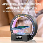 Multifunctional Bluetooth lamp with integrated charging station and alarm clock
