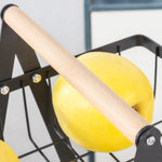 Practical fruit basket made of high-quality steel for your kitchen