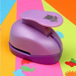 Paper punches with 15 unique designs made of durable plastic
