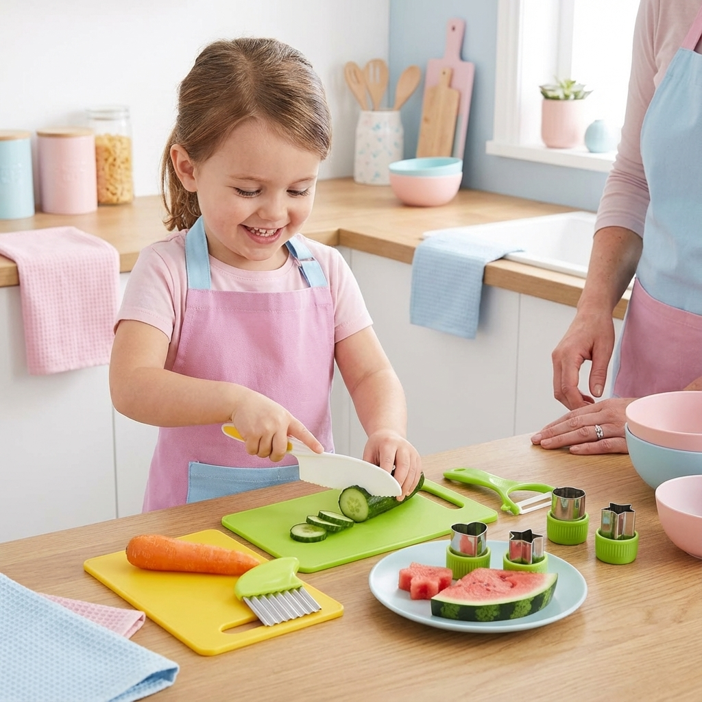 Kitchen Set for Little Gourmet Chefs – Safe and Practical