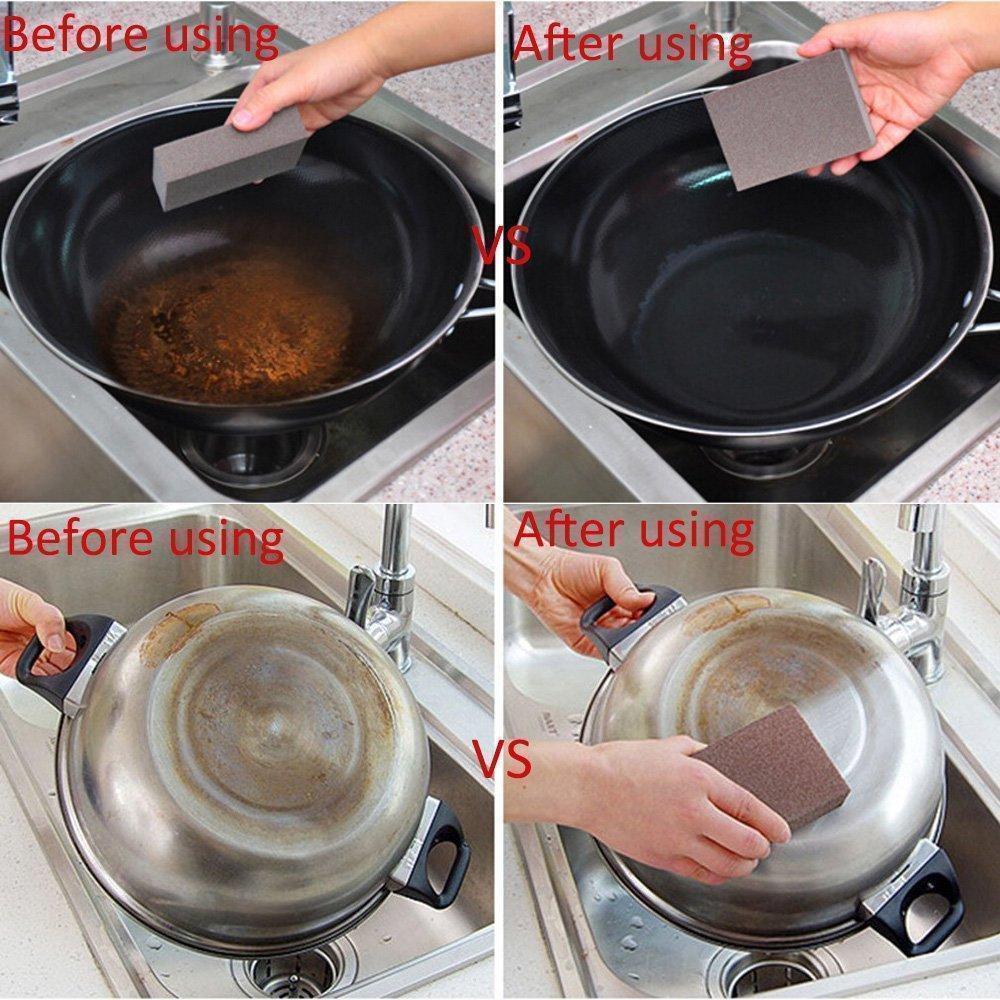 Cleaning brush for decontamination