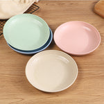 4-Piece Dinnerware Set Made from Biodegradable Materials – Fruit and Snack Plates