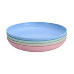 4-Piece Dinnerware Set Made from Biodegradable Materials – Fruit and Snack Plates