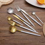 Elegantes 4-teiliges Besteckset für stilvolle Anlässe