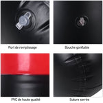 Air-filled speaker column for indoor & outdoor use
