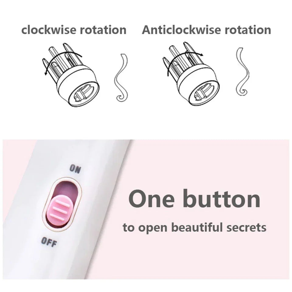 Intelligente Haarglättungsbürste mit Rotationstechnologie