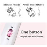 Automatischer Haarlockenstab mit doppelter Rotation