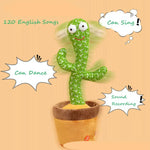 Cute Dancing Cactus Toy with Talking Story Field