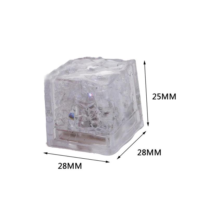 Farbenfrohe LED-Eiswürfel für jede Gelegenheit