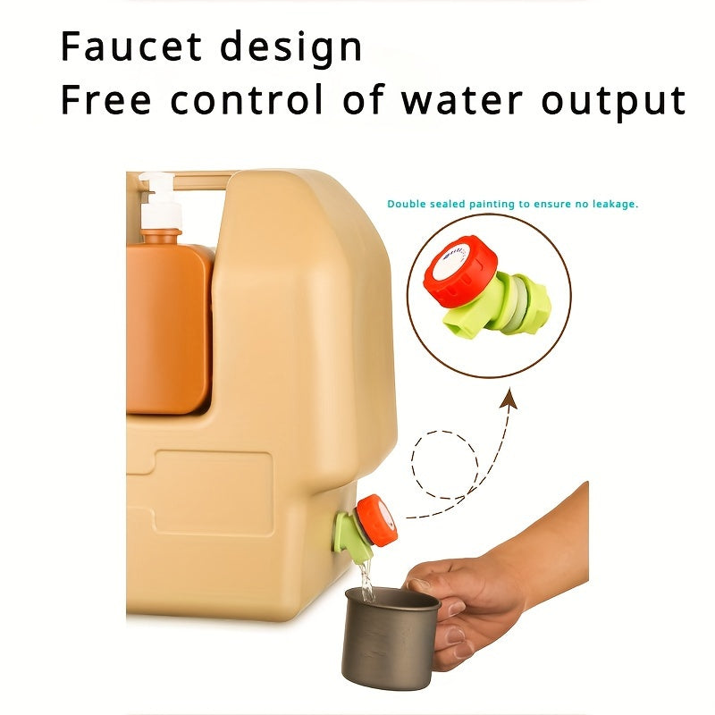 Wasserfreund | Tragbarer Wasserbehälter mit Auslauf | Ideal für Outdoor-Aktivitäten