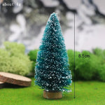 Festlicher Miniaturbaum | Handgearbeitet aus Zeder und Kiefer | Tischdekoration & Weihnachtsfigur 4,5–13 cm