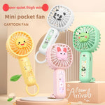 Luftiger Freund – Tragbarer Mini-Ventilator mit USB-Ladung
