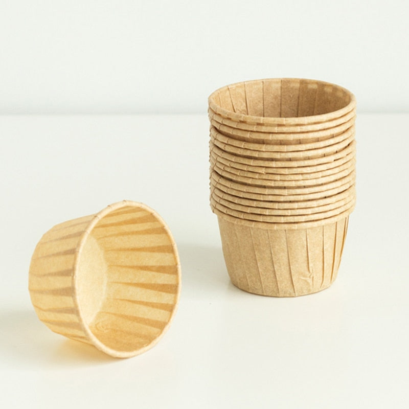 50 Greaseproof Baking Cups