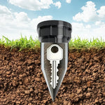 Key safe in lawn sprinkler design