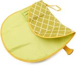 Portable Diaper Changing Pad with Wipes Pocket, Foldable
