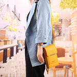 Elegante Handtasche mit RFID-Schutz und wasserdichtem Fach