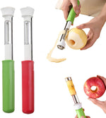 2-in-1 Obstschneider & Schäler für die perfekte Küchenhilfe