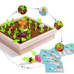Felt toys for Montessori farm activities
