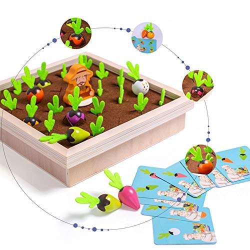 Felt toys for Montessori farm activities