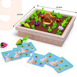 Felt toys for Montessori farm activities
