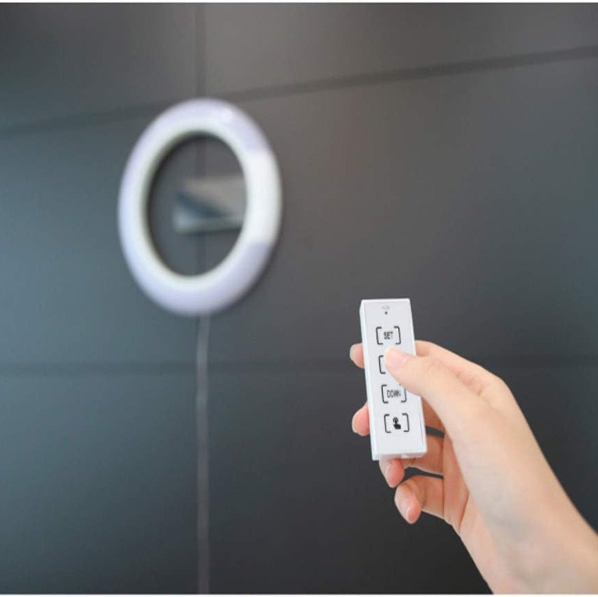 Elegante LED Wanduhr mit Fernbedienung – Stilvolle Beleuchtung für Zuhause und Büro