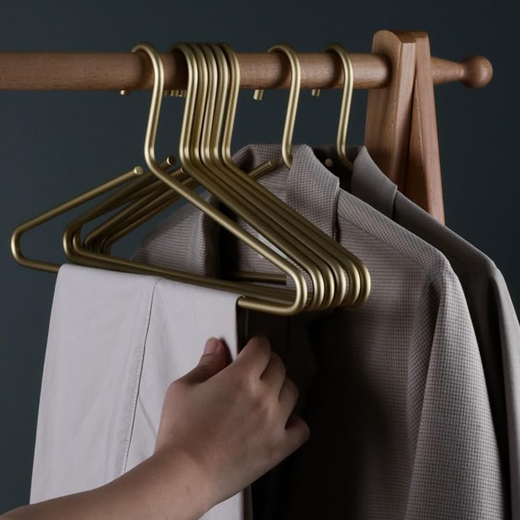 Stilvolle Metallkleiderbügel für Ihre Garderobe (5er Set)