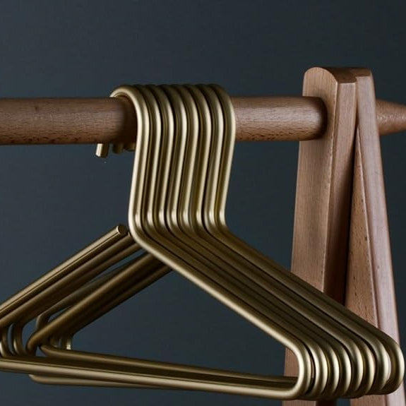 Stilvolle Metallkleiderbügel für Ihre Garderobe (5er Set)
