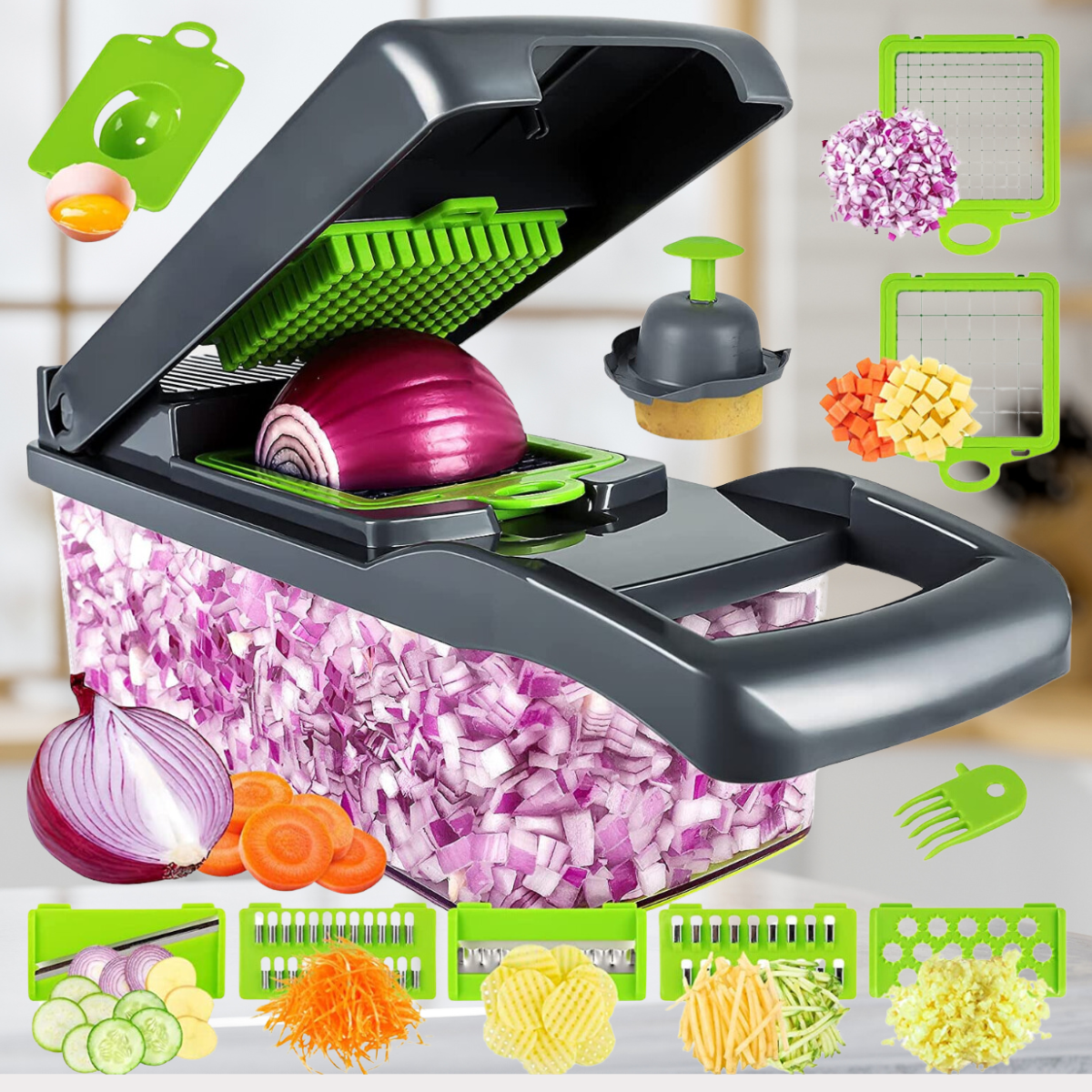 13-in-1 Vegetable Chopper | Cook Faster