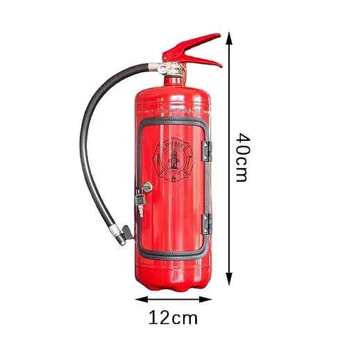 Mini-Bar im Feuerlöscher-Design – Einzigartiges Geschenkset