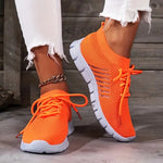 Lightweight, breathable running shoes for active women
