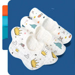 Muslin Baby Bibs - Gentle Burp Cloths with Cute Designs