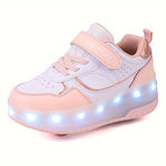 Lichtzauber Rollschuhe – Stylische Sneakers für Kinder