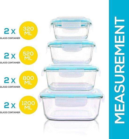 EcoBox | Hitzebeständige Glas-Lunchbox für alle Gelegenheiten