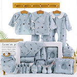 Elegantes Baumwollgeschenkset für die Kleinsten