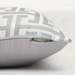 2-Piece Set of Geometric Jacquard Pillow Covers with Hidden Zipper – Stylish Cushion Cases for Your Home
