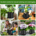 Selbstbewässernde Pflanzenuntersetzer mit 2,8 L Wasserreservoir | 4er-Pack
