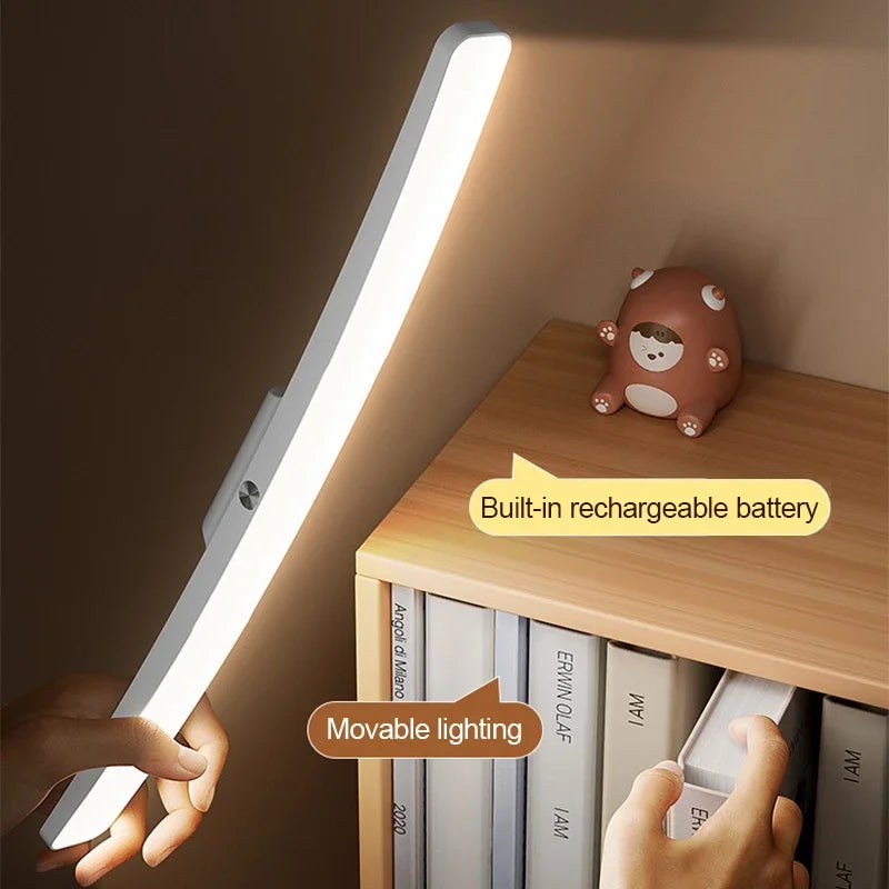 LichtPro LED Magnetic Lamp | Rechargeable & Dimmable | Touch and Remote Control | Warm to Cool White | Fast Type-C Charging