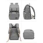 Baby Diaper Backpack with USB – Backpack for Bottle Warmer and Charging Function